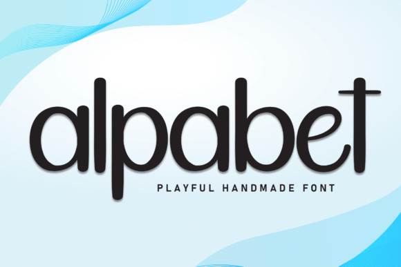 Alpabet: A Handwritten Display Font That Makes Your Headlines Feel Human