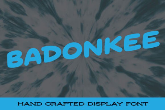 Badonkee: A Playful Display Font That Makes Your Brand Unforgettable