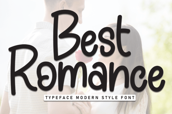 Best Romance Font: A Warm, Handwritten Display Typeface for Campaign Charm