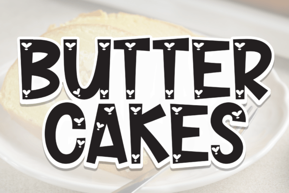 Butter Cakes: A Playful Display Font That Converts