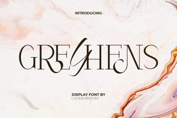 Greyhens: A Display Font That Elevates Real Small Business Branding