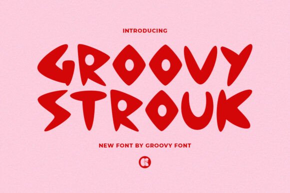 Groovy Strouk: A Display Font That Makes Your Brand Feel Intentional