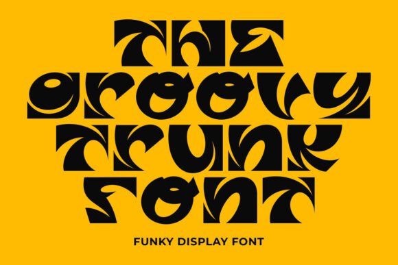 Groovy Trunk: A Display Font That Swings With Purpose