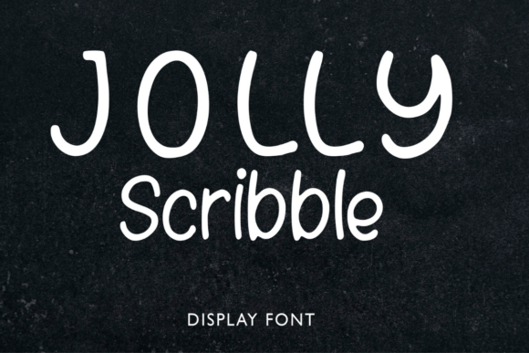 Jolly Scribble: A Display Font That Elevates Editorial Design