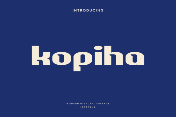 Kopiha: A Sans Serif Font That Elevates Your Brand
