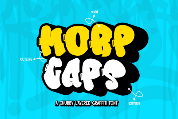 Morp Caps: A Bold Display Font for Digital Brand Impact