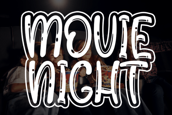 Movie Night: A Handwritten Script Font for Editorial Warmth