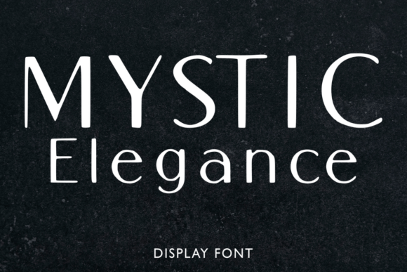 Mystic Elegance: A Display Font That Actually Delivers