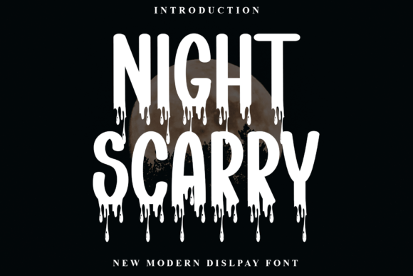 Night Scarry: A Display Font That Makes Your Headlines Feel Intentional