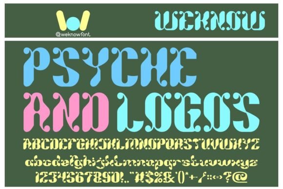 Psyche and Logos: A Display Font That Feels Like a Creative Spark