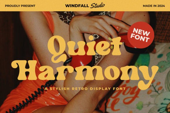 Quiet Harmony: A Display Font That Makes Your Headlines Instantly Clear