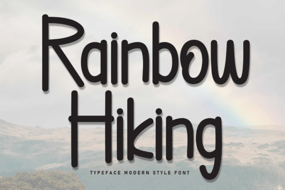 Rainbow Hiking: A Display Font That Feels Like Your Brand’s Handshake