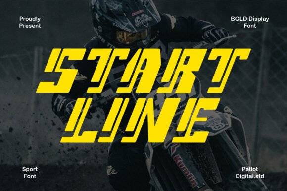 Start Line: A Display Font That Anchors Editorial Energy