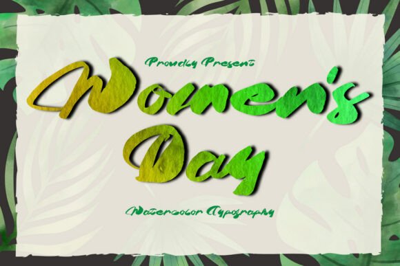 Women’s Day Brush: A Confident Script Font for Real Business Branding